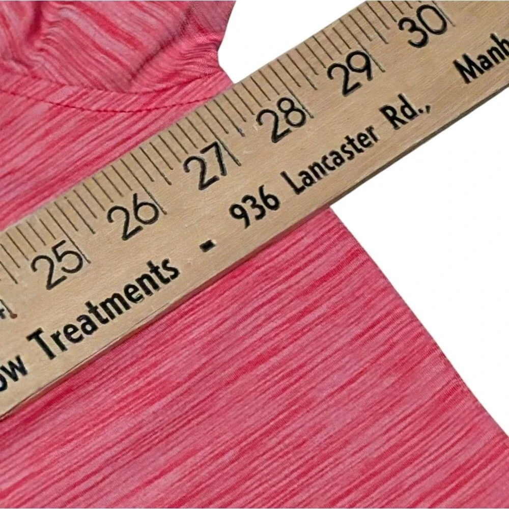 Foot Joy men's golf shirt size XXL coral white heather space dye texture polo - Picture 5 of 10